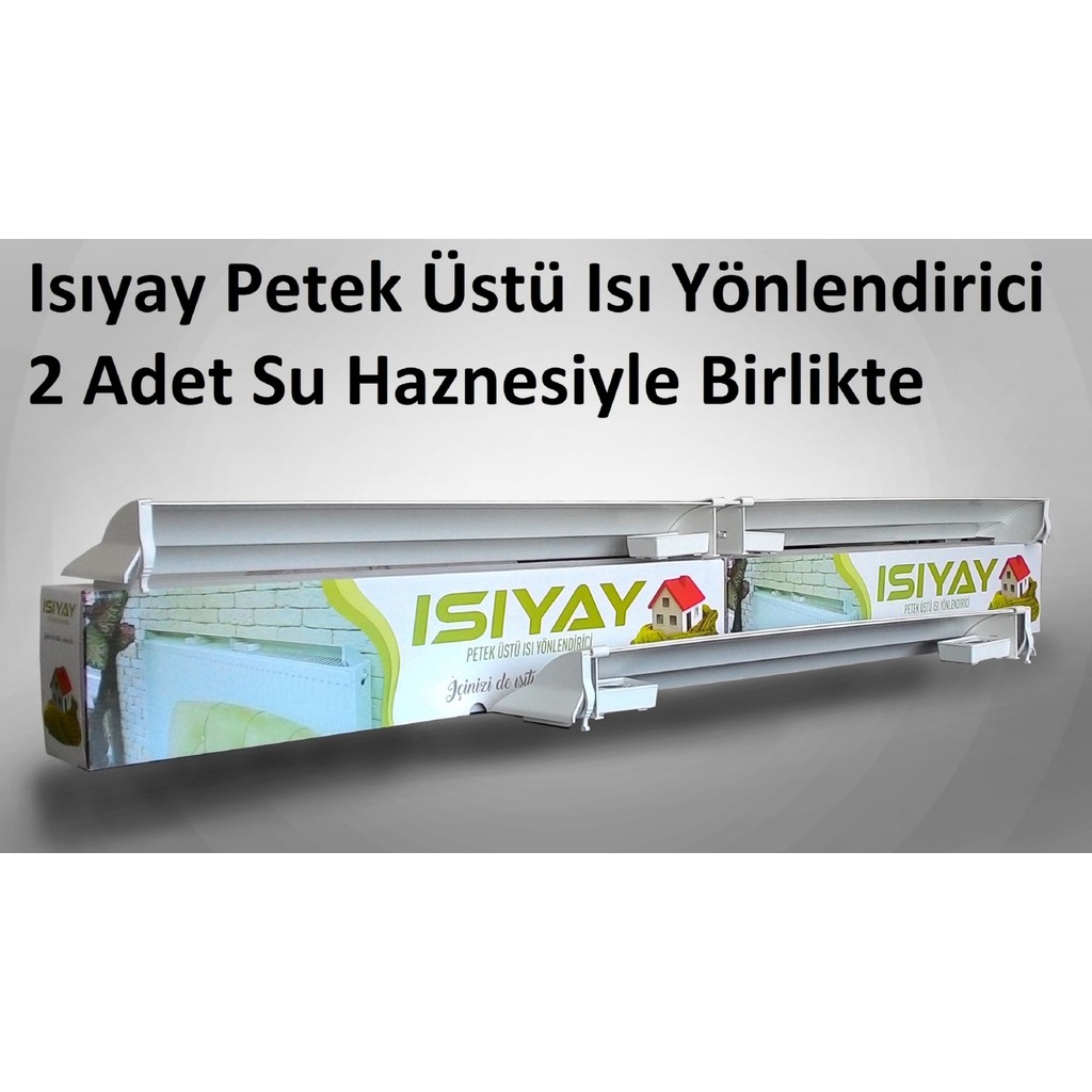 Isıyay Petek Üstü Isı Yönlendirici 2 Adet Su Haznesi ile 75-140 cm Arası Uygun Kolay Uygulama Giyim & İç Giyim Fiyatı