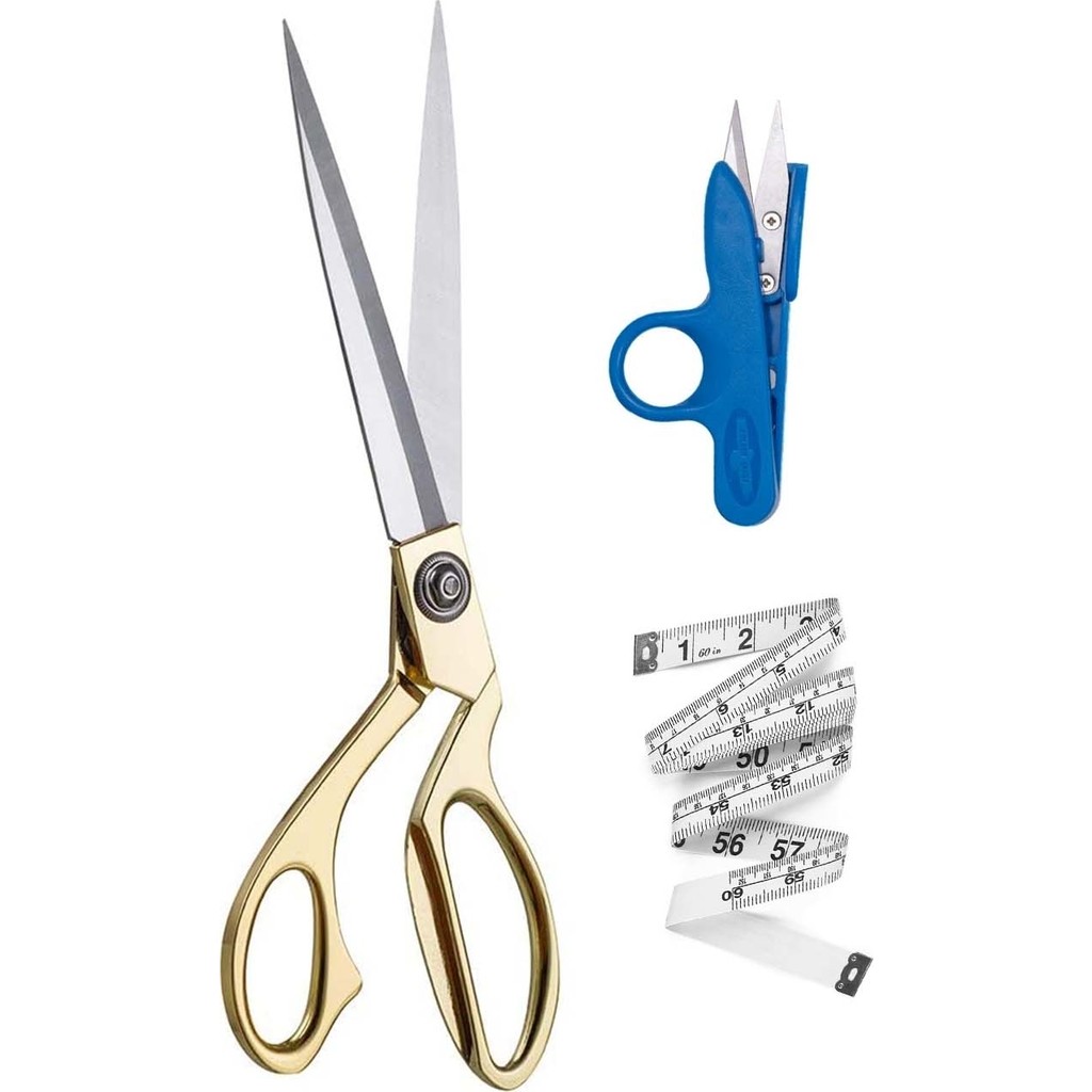 İşkur Makina Altın Renkli Profesyonel Metal Terzi Makası 9.1/2 inç Büyük Boy 1 Adet Diğer Fiyatı