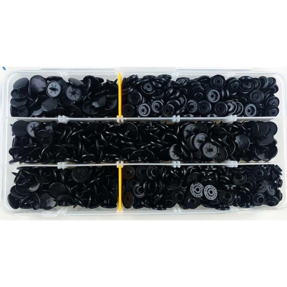 İşkur Makina Plastik Siyah Çıt Çıt Düğme 12,5 mm 200 Set Oyun & Hobi Fiyatı