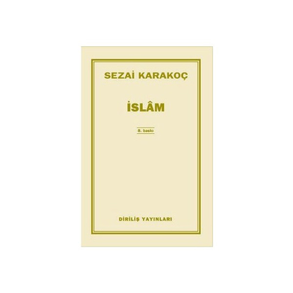 İslam-Sezai Karakoç Din Kitapları Fiyatı