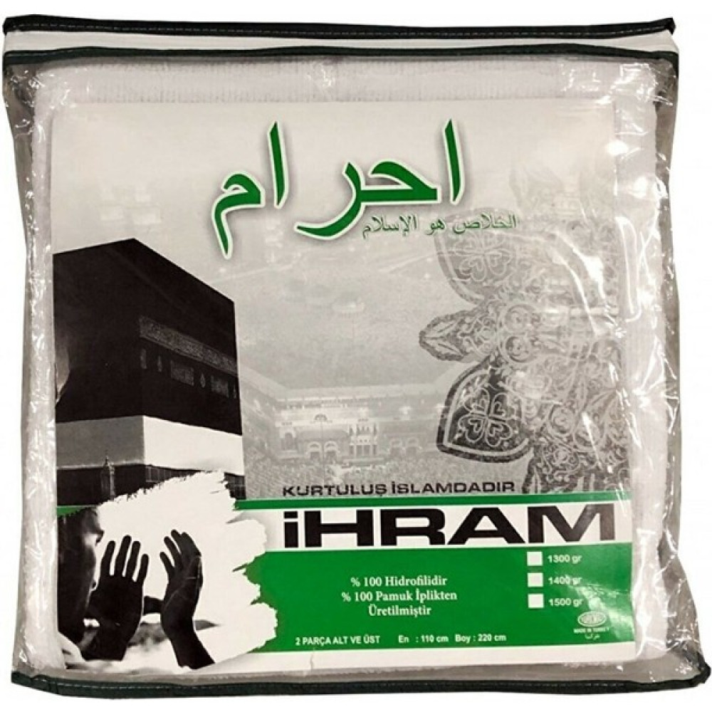 İslam Yayın Ihram 1250 Gr. Optikli 2 Adet Erkek Giyim Fiyatı