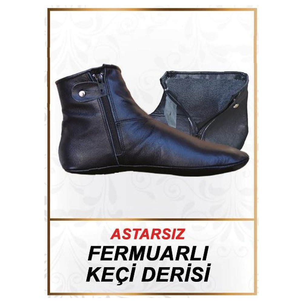 İslam Yayın Mest Keçi Derisi Kışlık Mest Içi Astarsız Mest Tek Fermuarlı Mest Çorap (Outdoor) Fiyatı