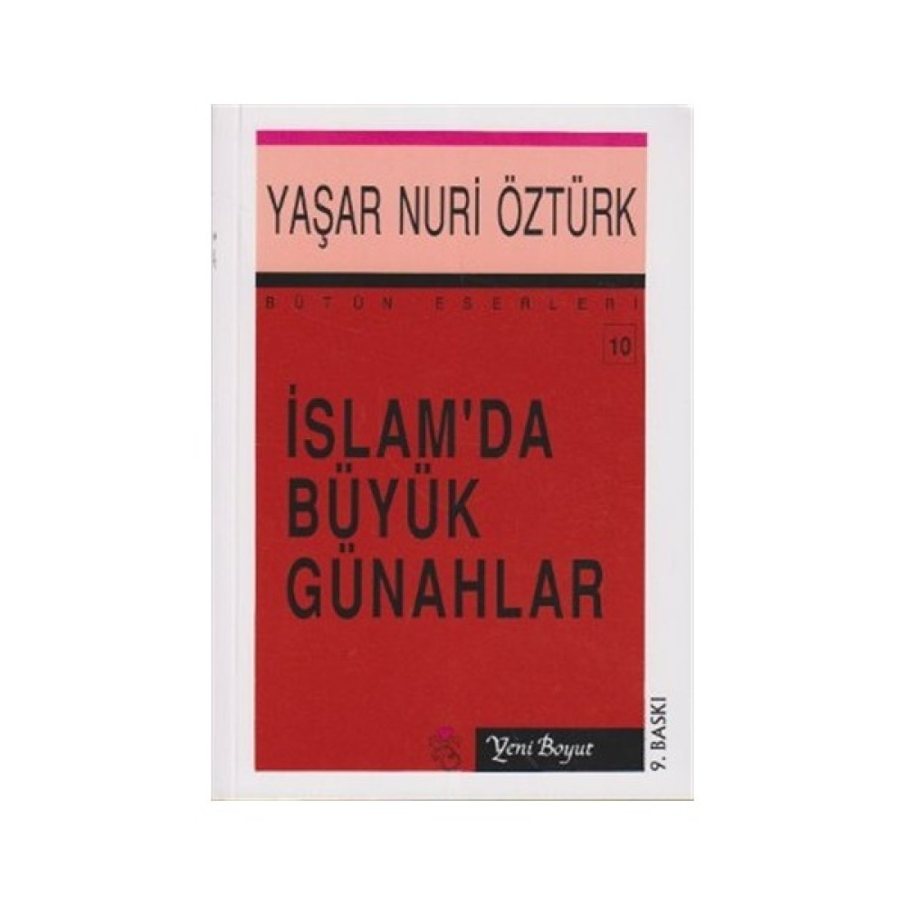 İslam’da Büyük Günahlar - Bütün Eserleri 10 İnceleme Kitapları Fiyatı
