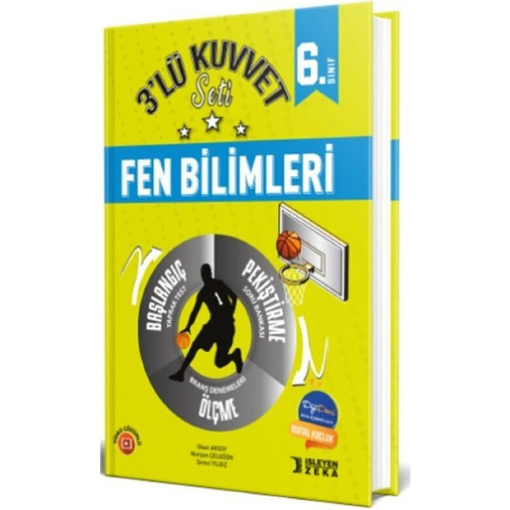 Işleyen Zeka 6. Sınıf Fen Bilimleri 3 Lü Kuvvet Serisi Seti Kaynak Kitapları Fiyatı