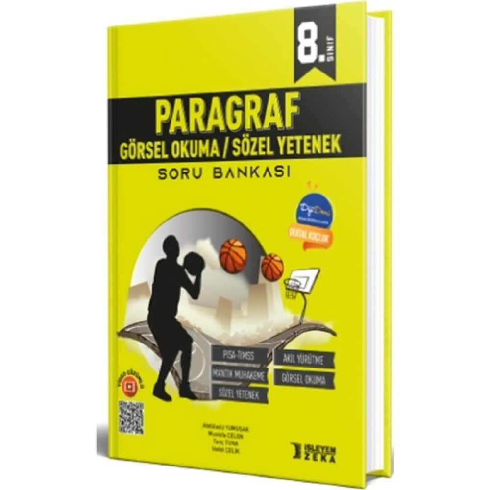 Işleyen Zeka 8. Sınıf Paragraf Görsel Okuma Sözel Yetenek Soru Bankası Kaynak Kitapları Fiyatı