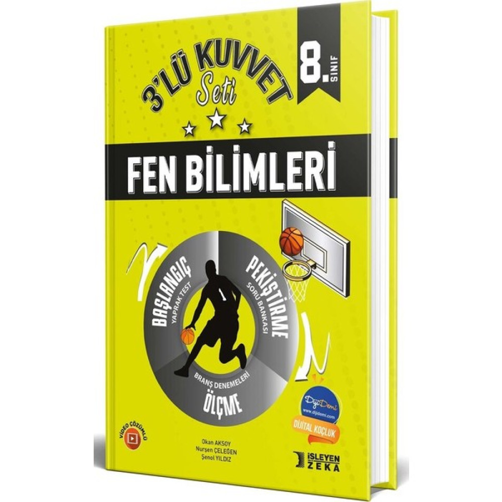 İşleyen Zeka Yayınları Işleyen Zeka 8. Sınıf Fen Bilimleri Kuvvet Serisi Branş Denemeleri 2023 Kaynak Kitapları Fiyatı