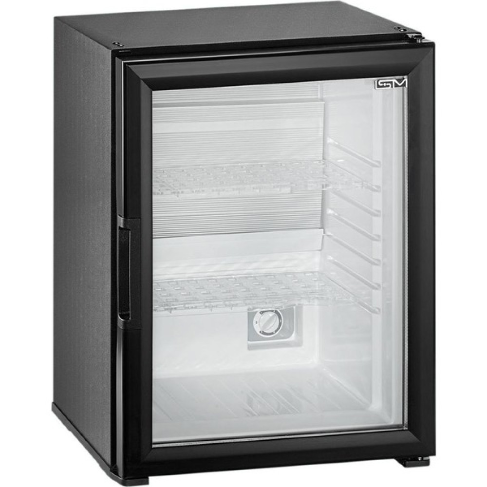 Ism Siyah Cam Kapılı Minibar Mini Buzdolabı Otel Tipi SM-40G Buzdolapları Fiyatı