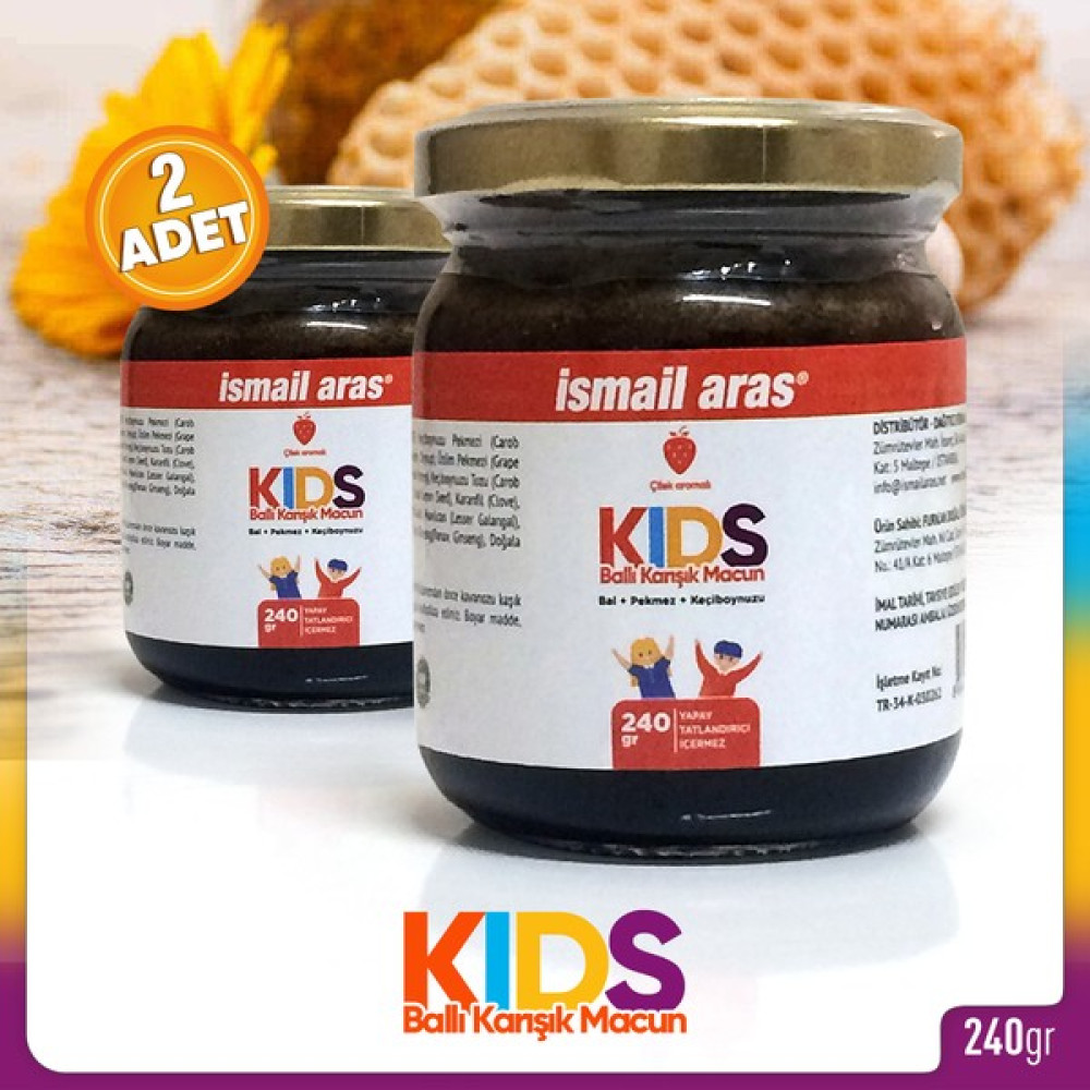 Ismail Aras 2 Adet Çocuklara Özel Bal,pekmez,keçiboynuzu ve Çilek Aromalı Macun Oto Boyaları Fiyatı