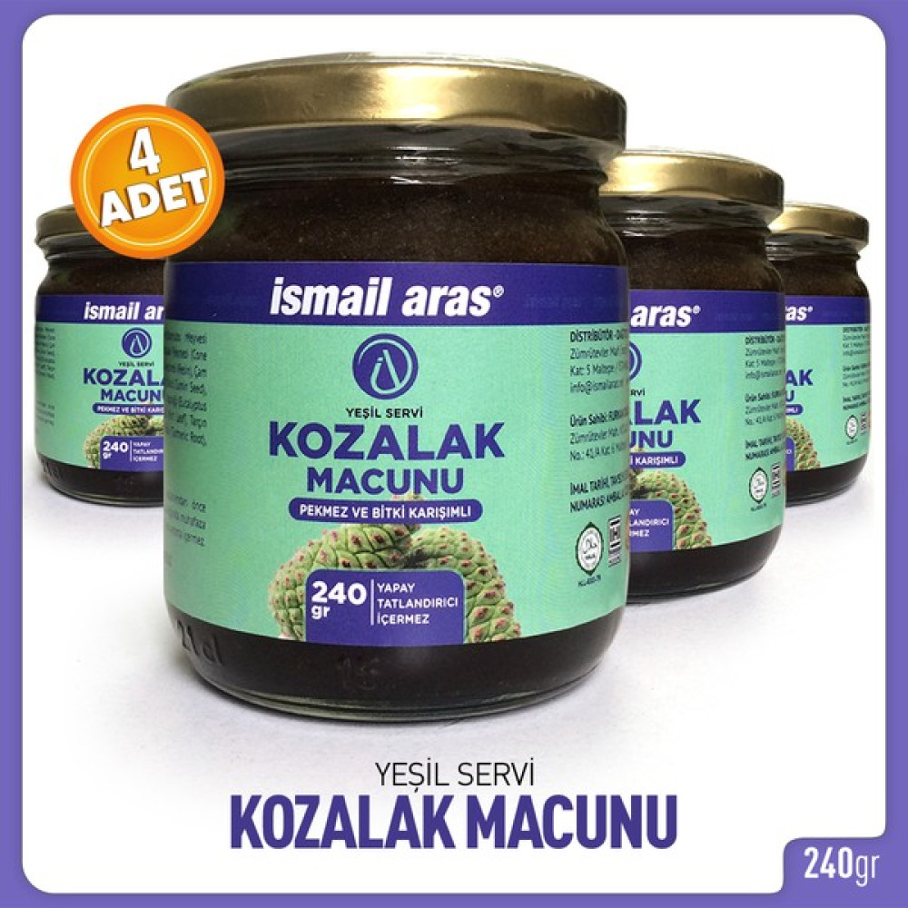 Ismail Aras 4 Adet Kozalak Macunu - 240 gr Oto Boyaları Fiyatı