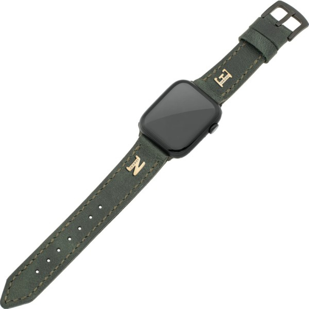 İsminize Özel Altın Harfli Deri Apple Watch Kordonu - Haki Oto Boyaları Fiyatı