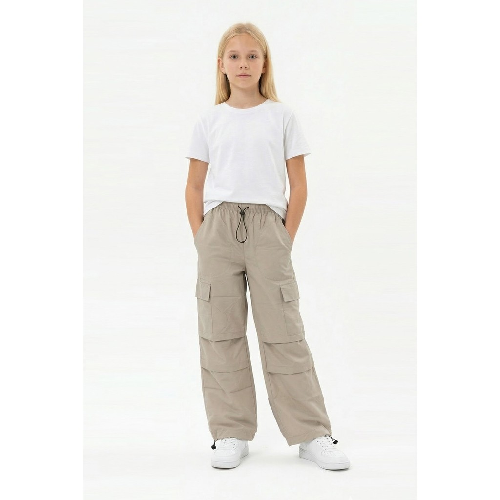 Isobel Isob Unisex Çocuk Kargo Cepli Paraşüt Kumaş Pantolon 8-15 Yaş 7002 Giyim & İç Giyim Fiyatı