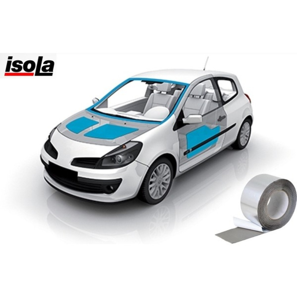 Isola Butil Folyolu Kendinden Yapışkan Bant Ses İzolasyonu Bandı - 10 cm x 5 m Oto Boyaları Fiyatı