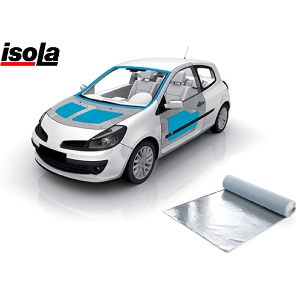 Isola Butil Folyolu Kendinden Yapışkan Bant Ses İzolasyonu Bandı - 100 cm x 2 m Oto Boyaları Fiyatı