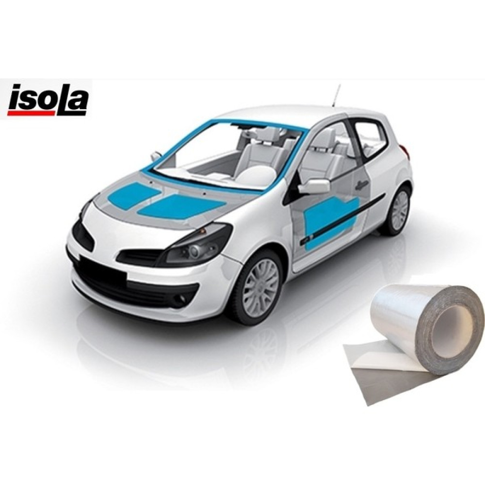 Isola Butil Folyolu Kendinden Yapışkan Bant Ses İzolasyonu Bandı - 20 cm x 2 m Oto Boyaları Fiyatı