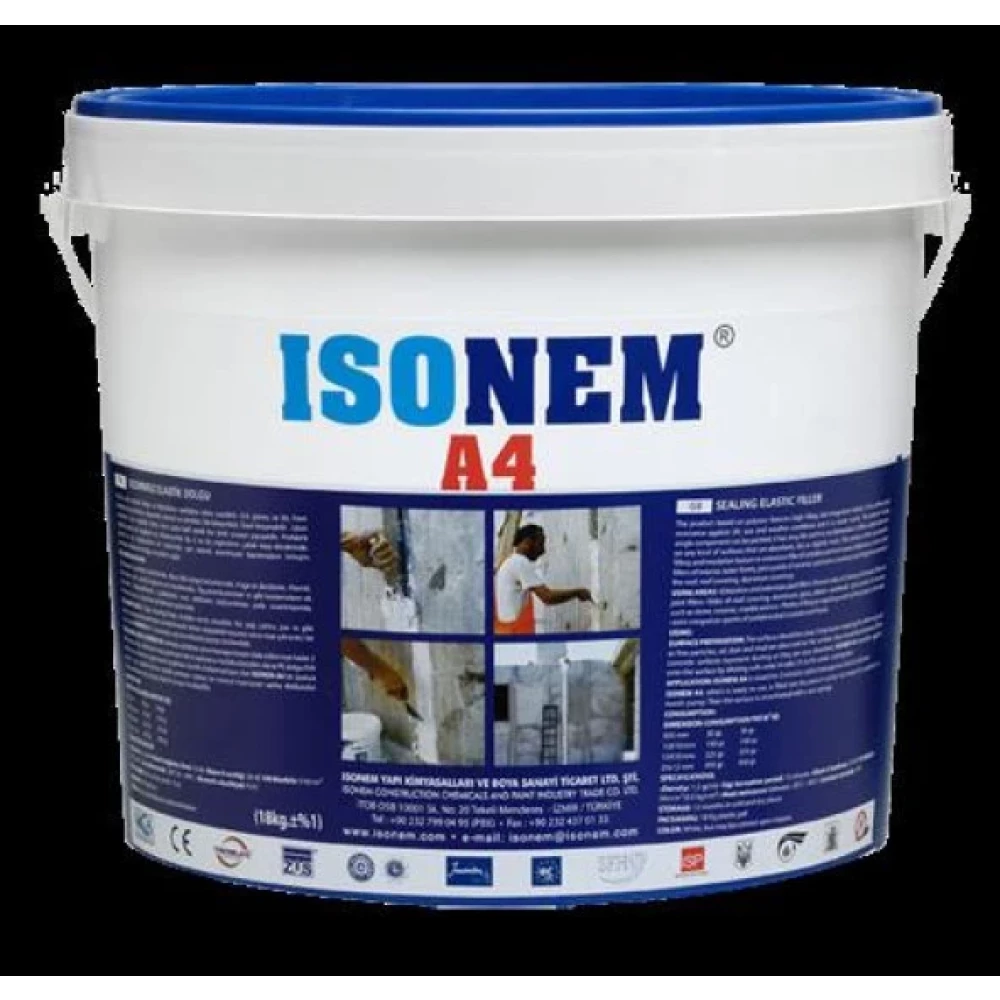Isonem A4 Sizdirmaz Elastik Dolgu 5 Kg Beyaz Boyalar Fiyatı