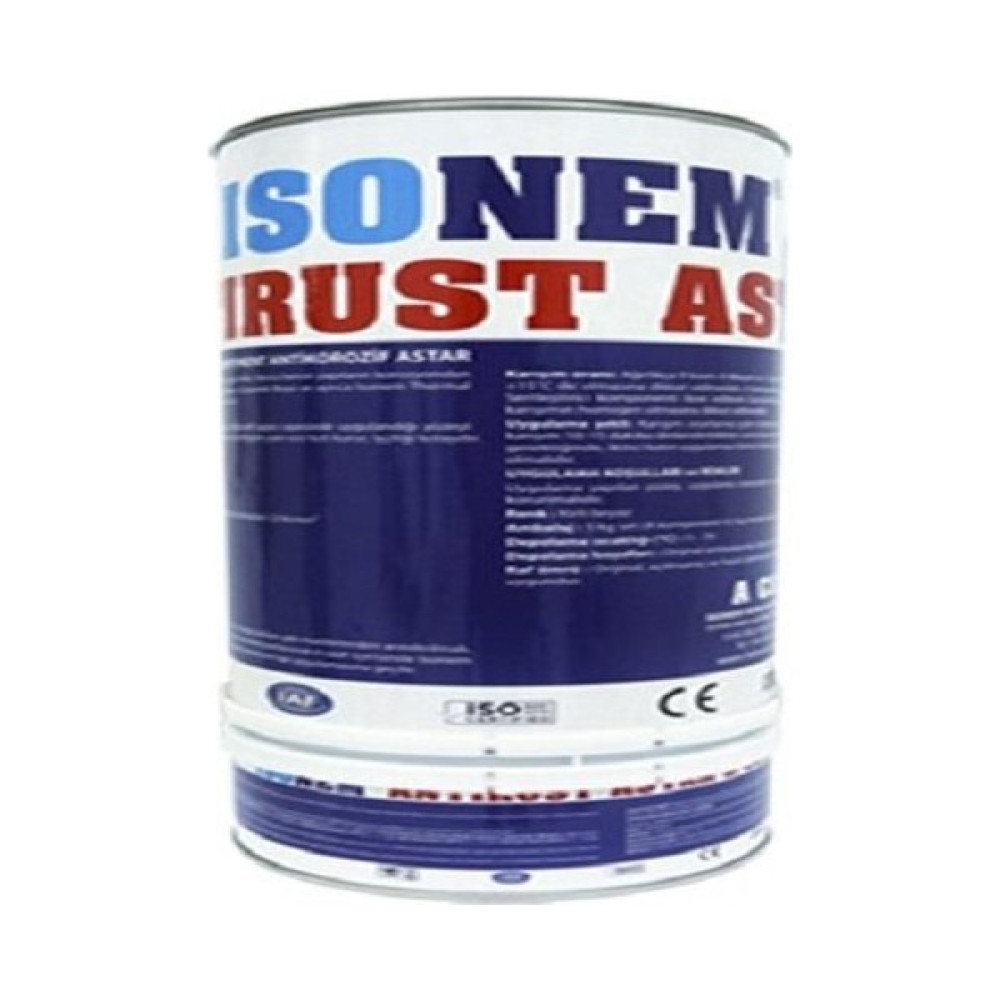 Isonem Anti Rust Antikorozif Astar 5 kg İç Cephe Duvar Boyası Fiyatı