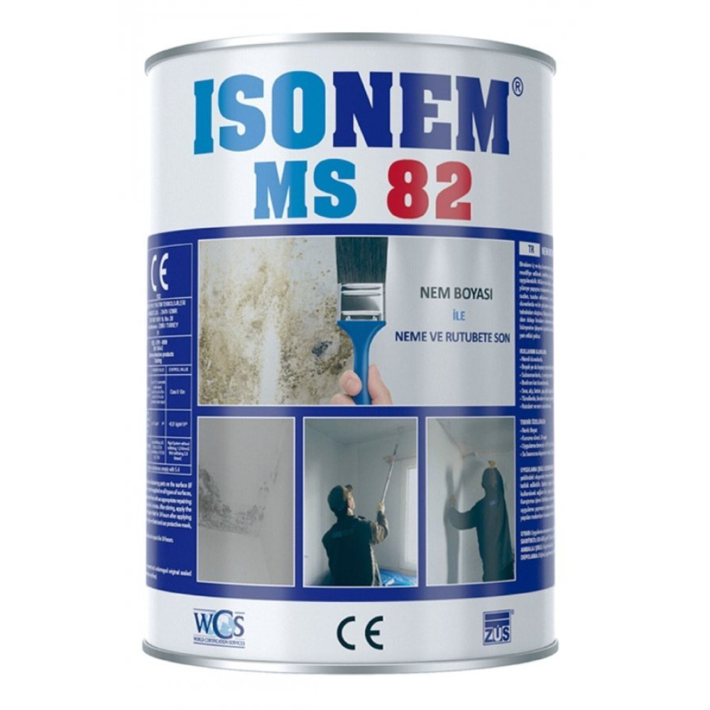 Isonem Beyaz Ms82 Nem Ve Rutubet Boyasi 1 Kg Boyalar Fiyatı