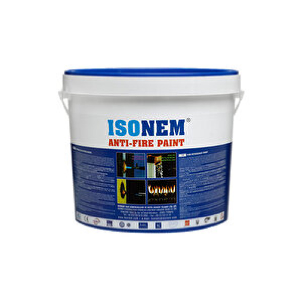 İsonem İsonem Anti Fire Paint Yangın Boyası Ahşap-beton-çatı-i̇ç-dış Cephe 18 Kg Beyaz 18 kg İç Cephe Duvar Boyası Fiyatı