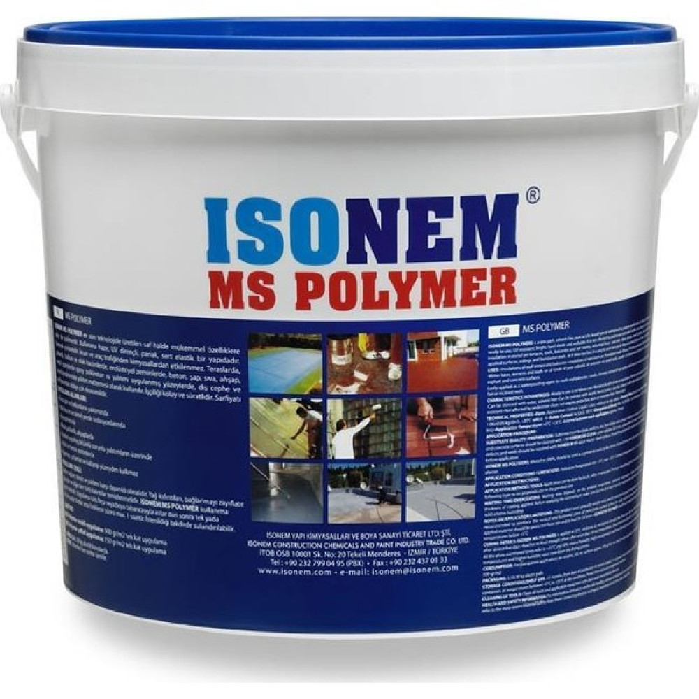 İsonem Ms Polymer Su Yalıtım Boyası 10 Kg - Beyaz İç Cephe Duvar Boyası Fiyatı