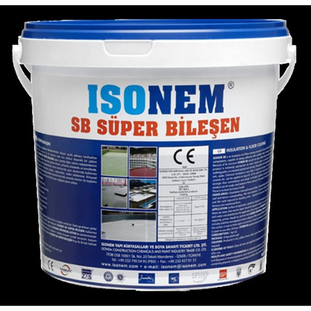 Isonem Sb Beyaz 5 Kg - 1 Adet Dış Cephe Yalıtım Malzemeleri Fiyatı