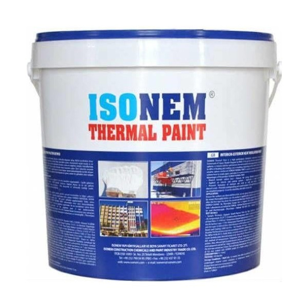 Isonem Thermal Paint Isı Yalıtım Boyası 10 Lt İç Cephe Duvar Boyası Fiyatı