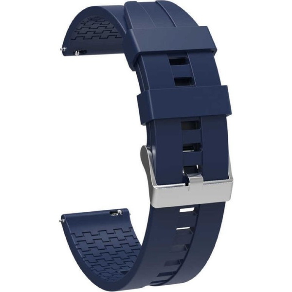 Israh Huawei Watch Gt 3 42MM İçin Uyumlu Krd-23 Silikon Kordon Takıp Çıkartılan Çıkartılabilen Kayış - Lacivert Giyilebilir Teknoloji Aksesuarları Fiyatı