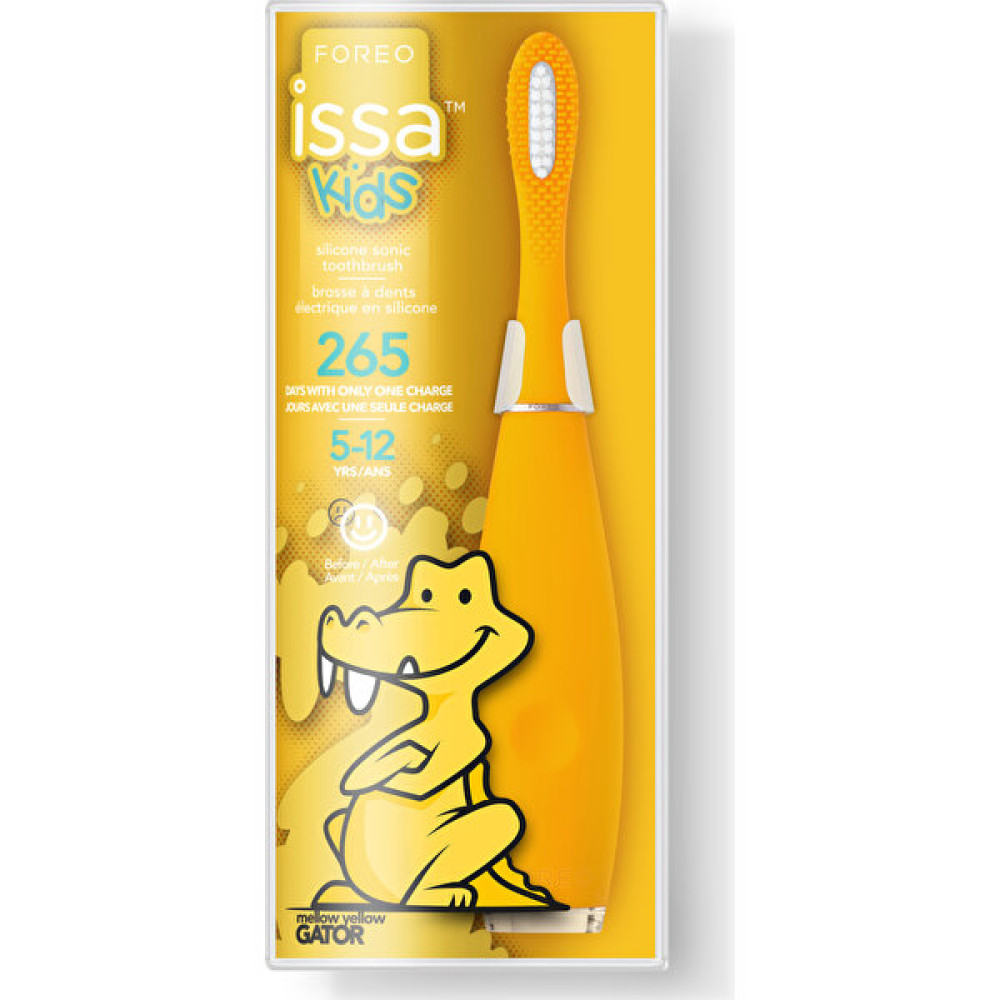 Issa™ Kids Çocuk Diş Fırçası (5-12 Yaş Için),Mellow Yellow Gator Şarjlı Diş Fırçası ve Aksesuarları Fiyatı