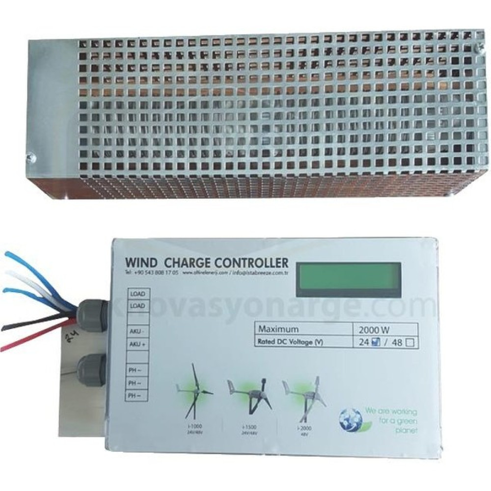 İstabreeze 2000 Watt 48V Rüzgar Türbini Yerli Şarj Kontrol Cihazı 2kw - Beyaz Dış Mekan & Bahçe Oyuncakları Fiyatı