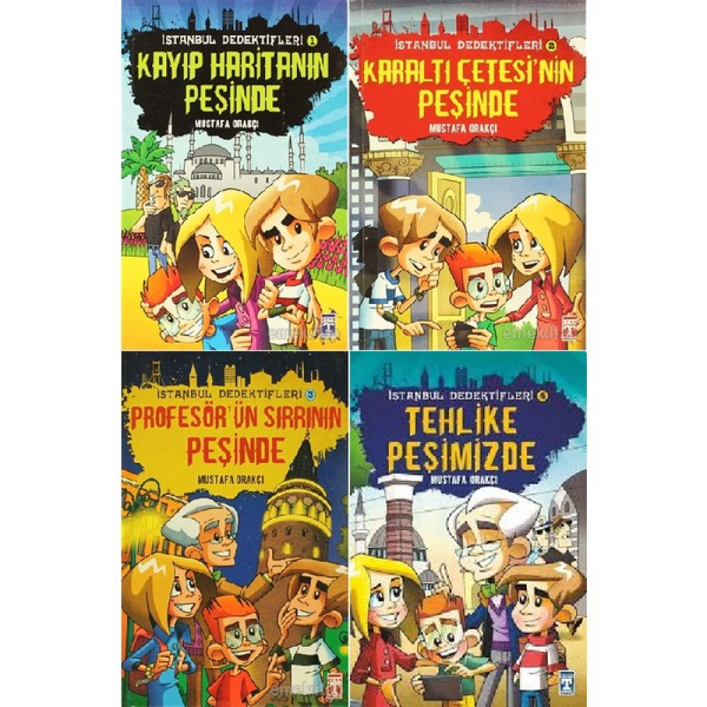 İstanbul Dedektifleri 4 Kitap Set Mustafa Orakçı Çocuk Roman Fiyatı