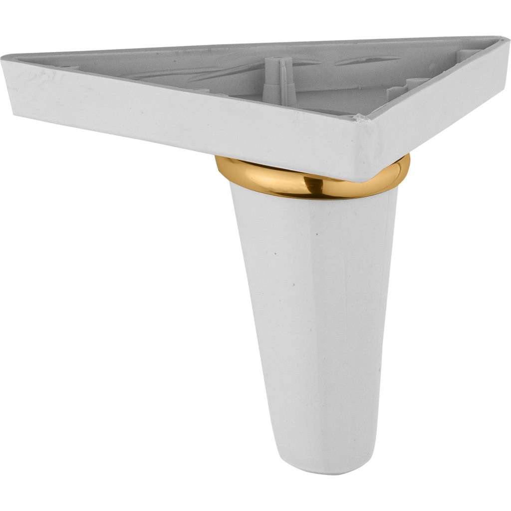 İstanbul e-Hırdavat Mobilya Koltuk Ayağı Baza Çekyat Chester Oturma Grubu Ayağı Beyaz 10 cm 1 Adet - Beyaz Gold 10 Cm 1 Adet Koltuk Takımı / Seti Fiyatı