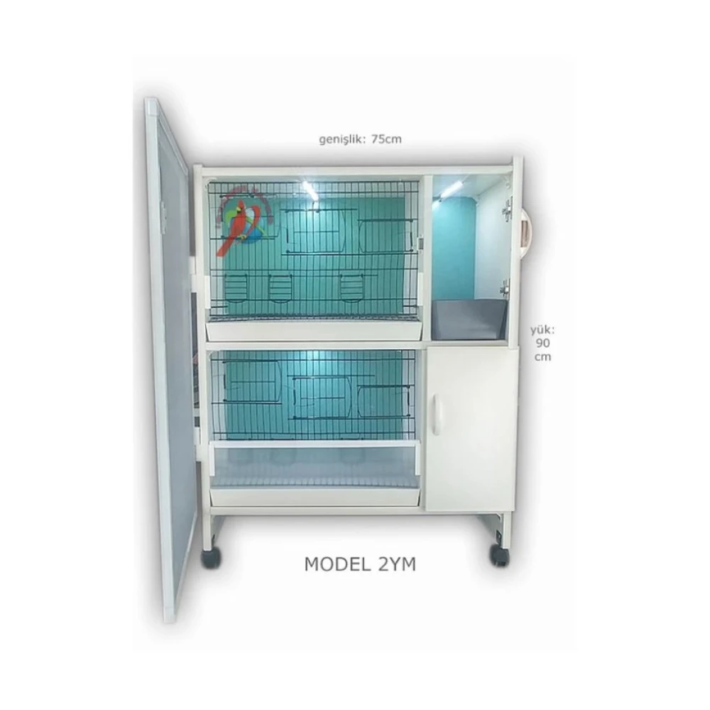 Istanbul Kafes Model 02Y Pvc Kus Dolabı (Kurulu Gonderım) Evcil Hayvan Ürünleri Fiyatı