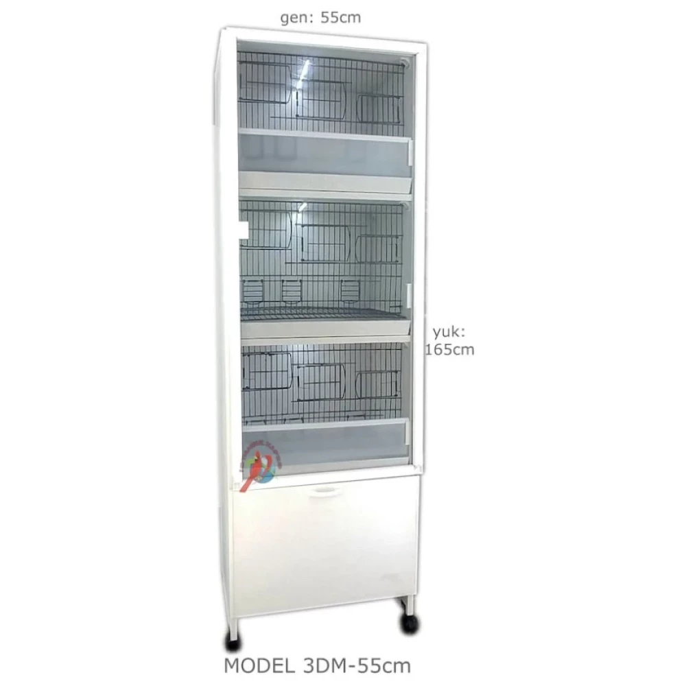 Istanbul Kafes Model 03D Pvc Kus Dolabı (Kurulu Gonderım) Evcil Hayvan Ürünleri Fiyatı