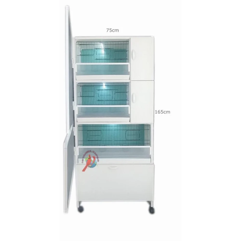 Istanbul Kafes Model 03Dys Pvc Kus Dolabı (Kurulu Gonderım) Evcil Hayvan Ürünleri Fiyatı
