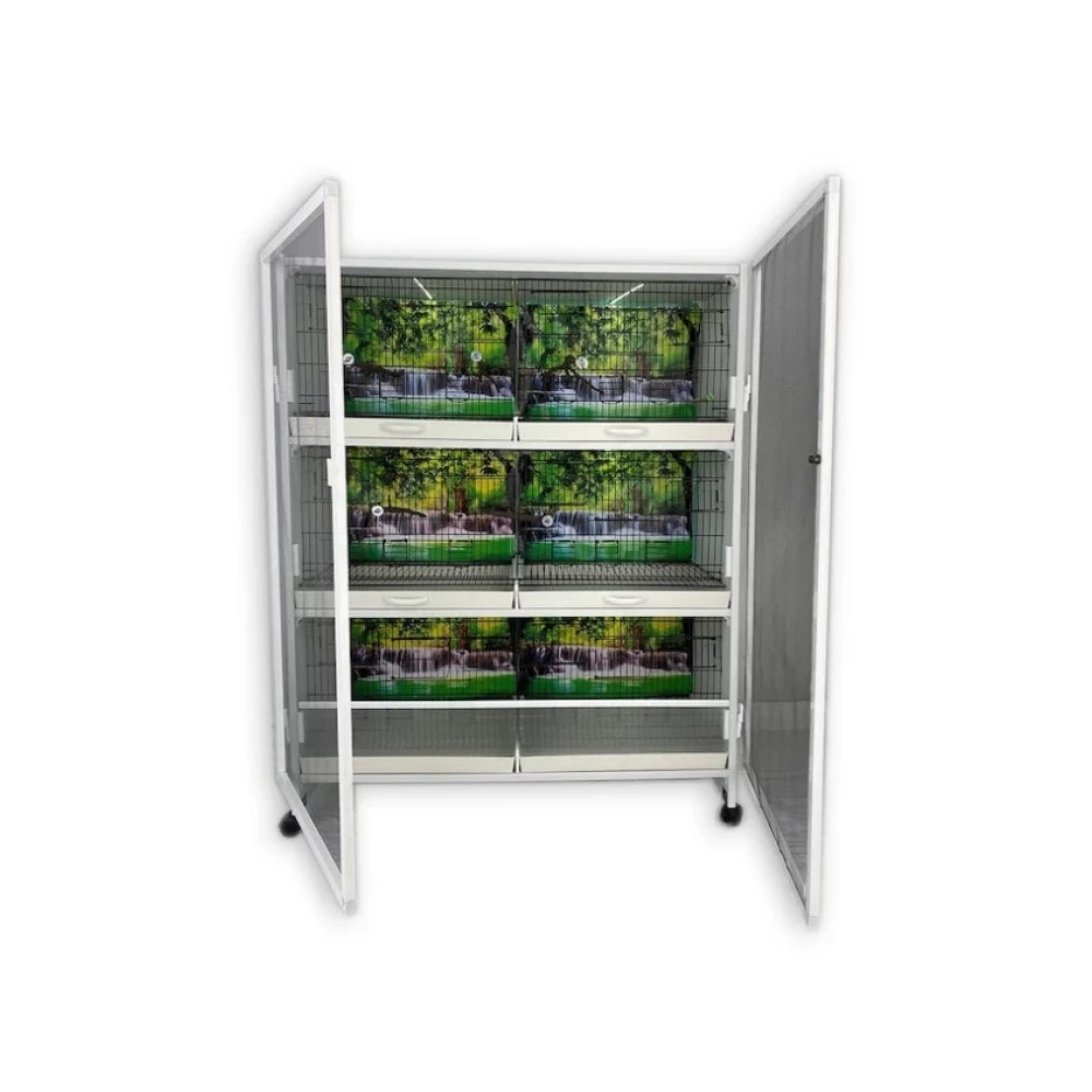Istanbul Kafes Model M06-50T Pvc Kus Dolabı (Kurulu Gonderım.) Evcil Hayvan Ürünleri Fiyatı