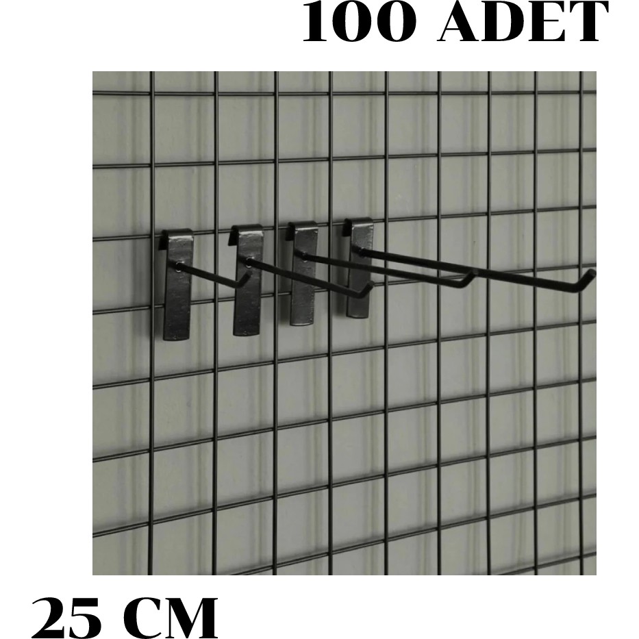 İstanbul Manken Tel Pano Kancası Raf Askısı 100 Adet 25 cm SSD / Solid State Drive Fiyatı