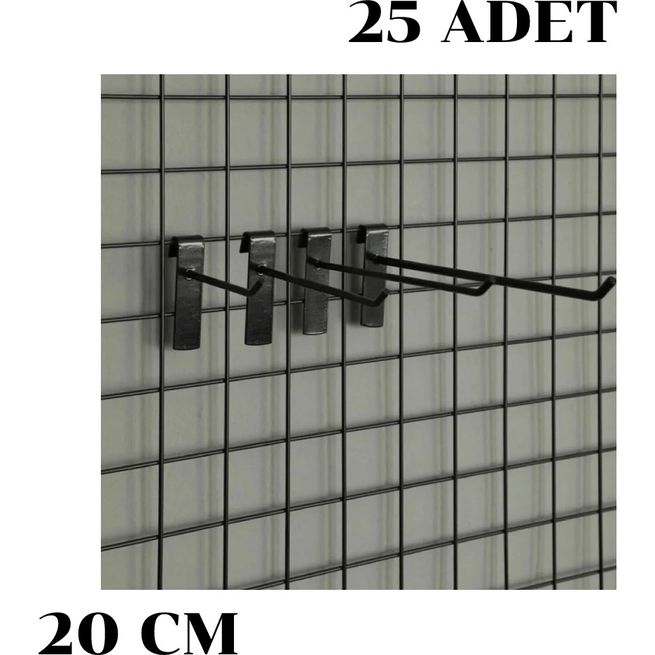 İstanbul Manken Tel Pano Kancası Raf Askısı 25 Adet 20 cm SSD / Solid State Drive Fiyatı
