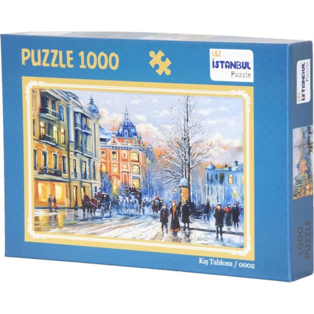 Istanbul Puzzle Kış Tablosu 1000 Parça Puzzle Yapboz Puzzle & Aksesuarları Fiyatı