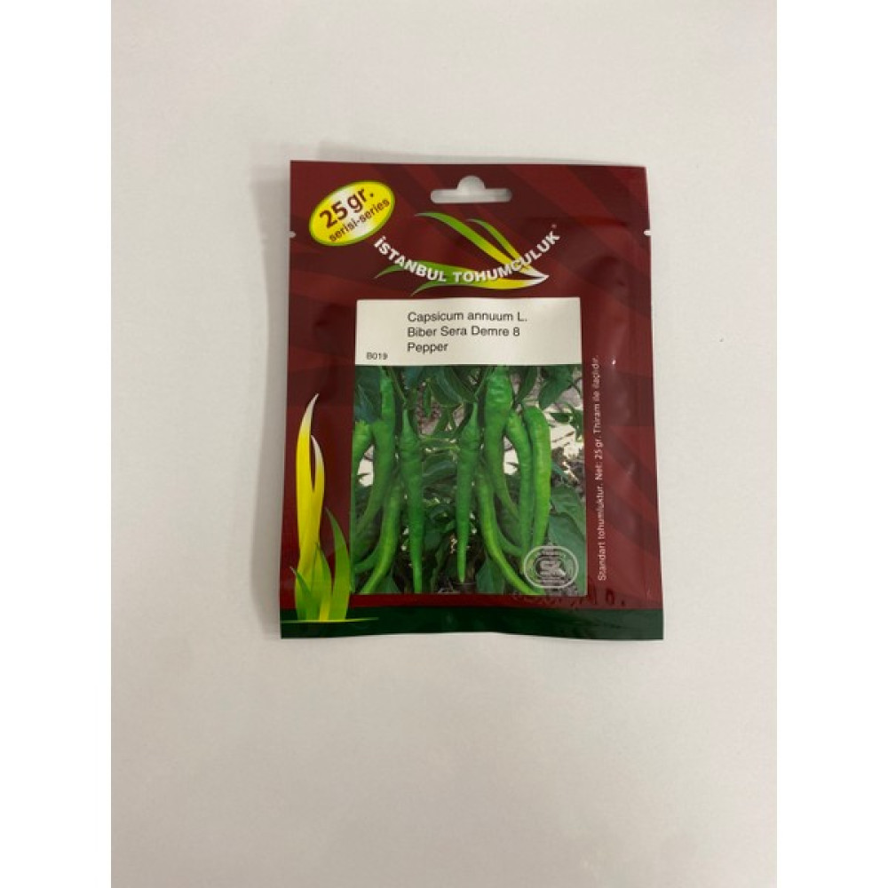İstanbul Tohumculuk Biber Sera Demre 8 Pepper (Capsicum Annuum L.) - 25 gr Oto Boyaları Fiyatı