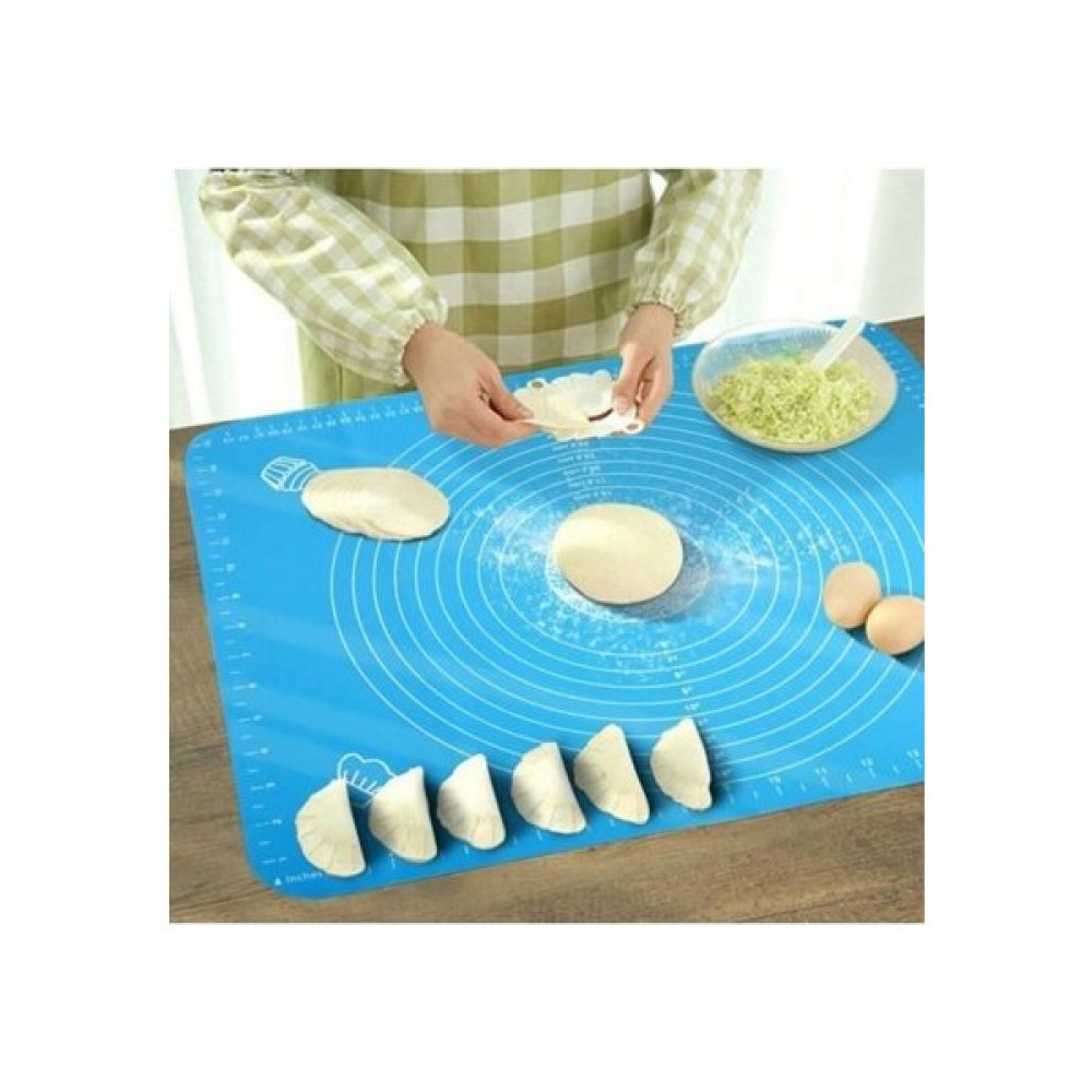 İstesende Mavi Silikon Ölçekli Hamur Açma Matı 45 x 65 Cm. Mutfak Gereçleri Fiyatı