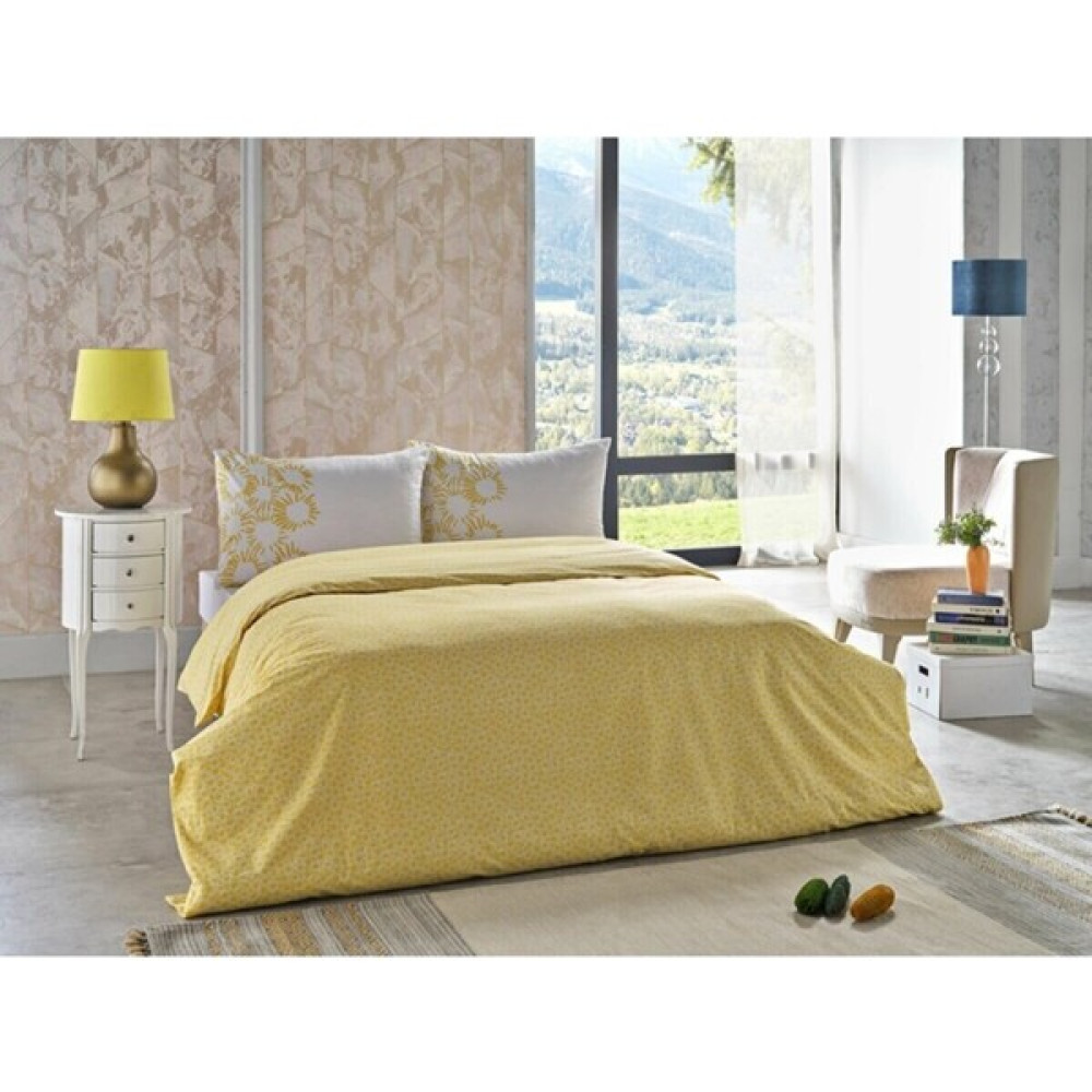 İstikbal Armonı Nev Setı Cft Blume - 200 x 220 cm - Sarı Nevresim Takımı Fiyatı