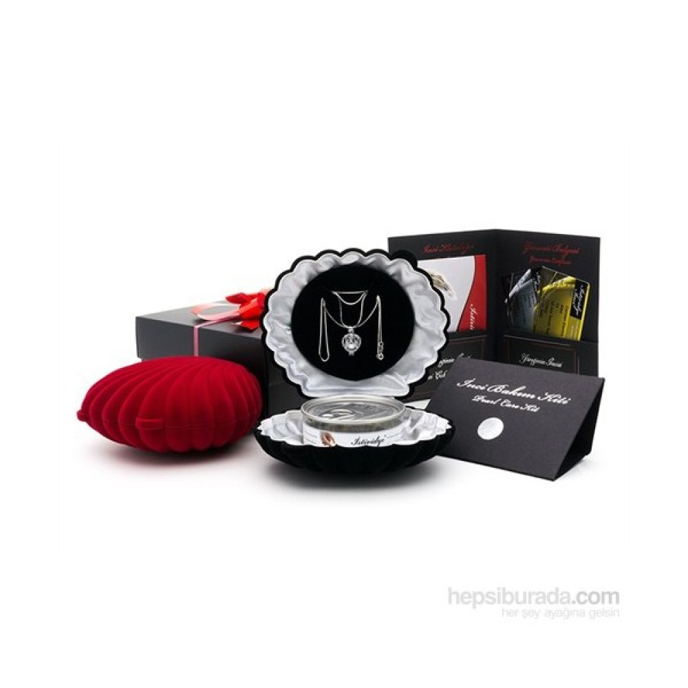 İstiridye İnci Lalezar Yakut Kolye Seti İnci Kolye Fiyatı