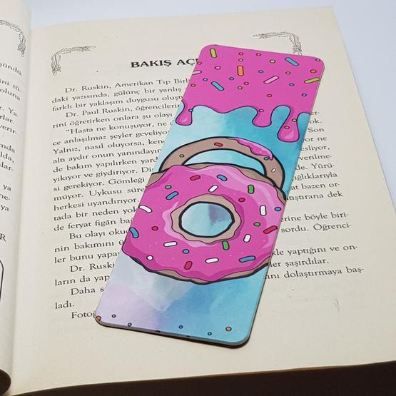 İstisna Düz Kesim Tatlı Donut Kitap Ayracı