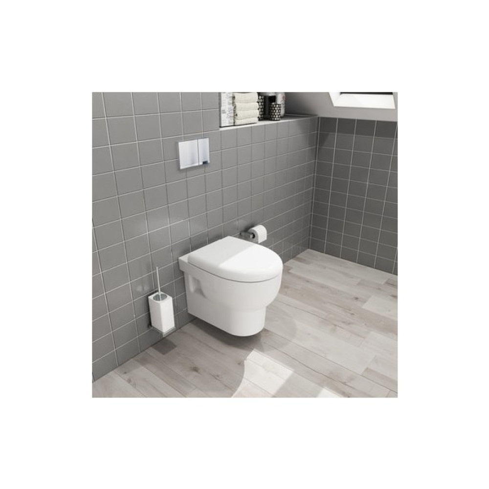 Isvea Absolute Asma Klozet +R30 Yavaş Kapanan Duroplast Kapak - Beyaz Klozet Fiyatı
