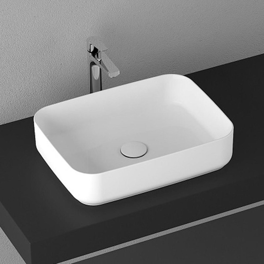 Isvea Infinity Tezgah Üstü Lavabo 50 cm Beyaz 10NF65050 - YOK Lavabo Fiyatı