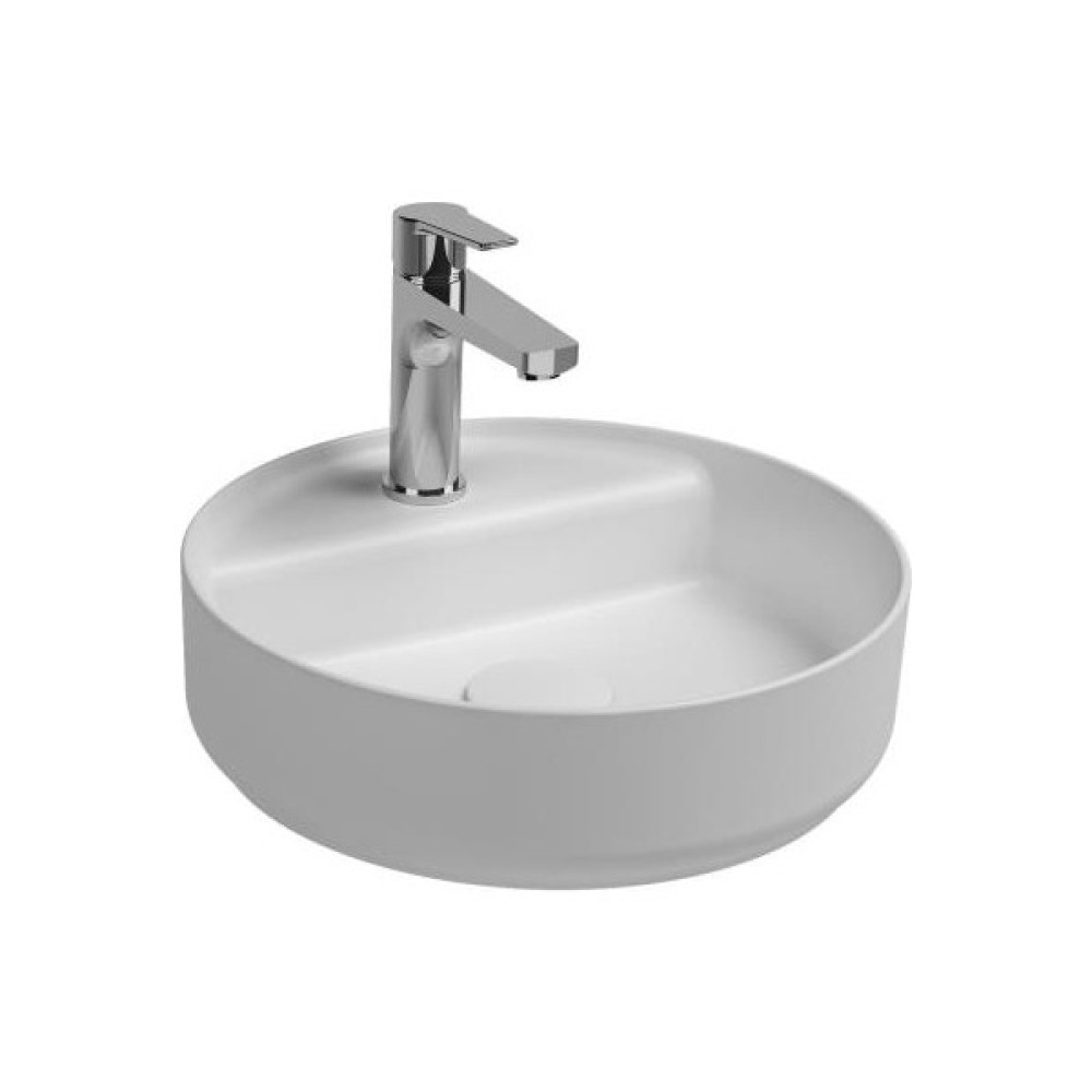 Isvea Infinity Tezgah Üzeri Lavabo 36 cm Beyaz Dekorsuz Delikli 10NF65036 - YOK Lavabo Fiyatı