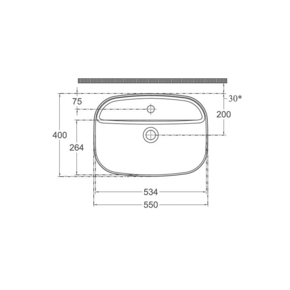 İsvea Isvea Infinity Inset Lavabo 55 Cm Lavabo Fiyatı