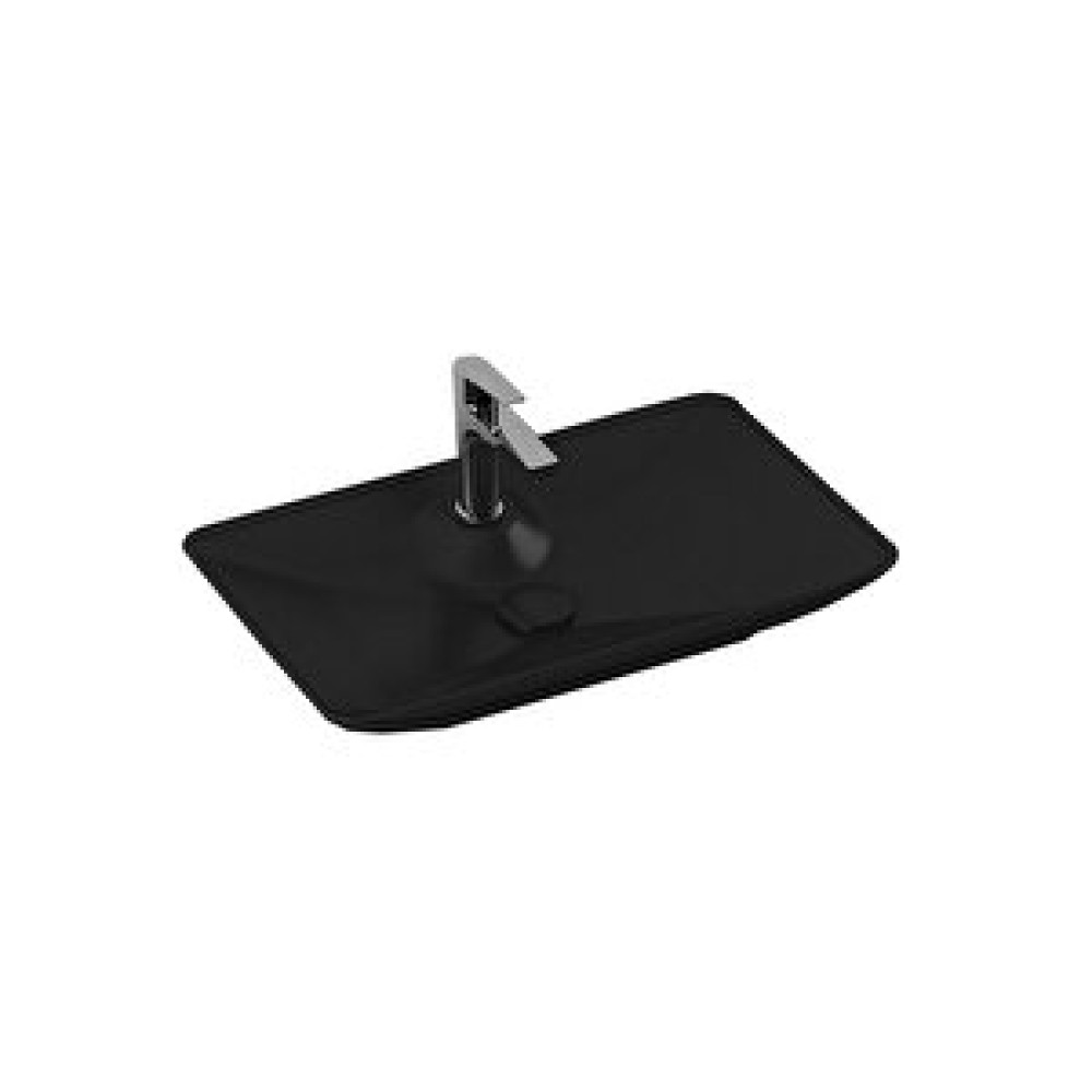 İsvea İsvea Sistemay Clear 65 Cm Tezgah Üstü Lavabo Siyah Lavabo Fiyatı