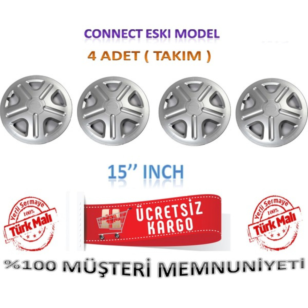 ITHAL Connect Jant Kapağı Takım 4 Adet 15 Inch 2002-2013 Eski Model Jantlar & Jant Aksesuarları Fiyatı