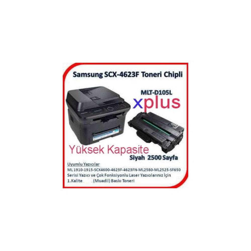 İthal Samsung Mlt-D105L Scx-4600,4623F-1910-1915 Chipli Toner Tonerler Fiyatı