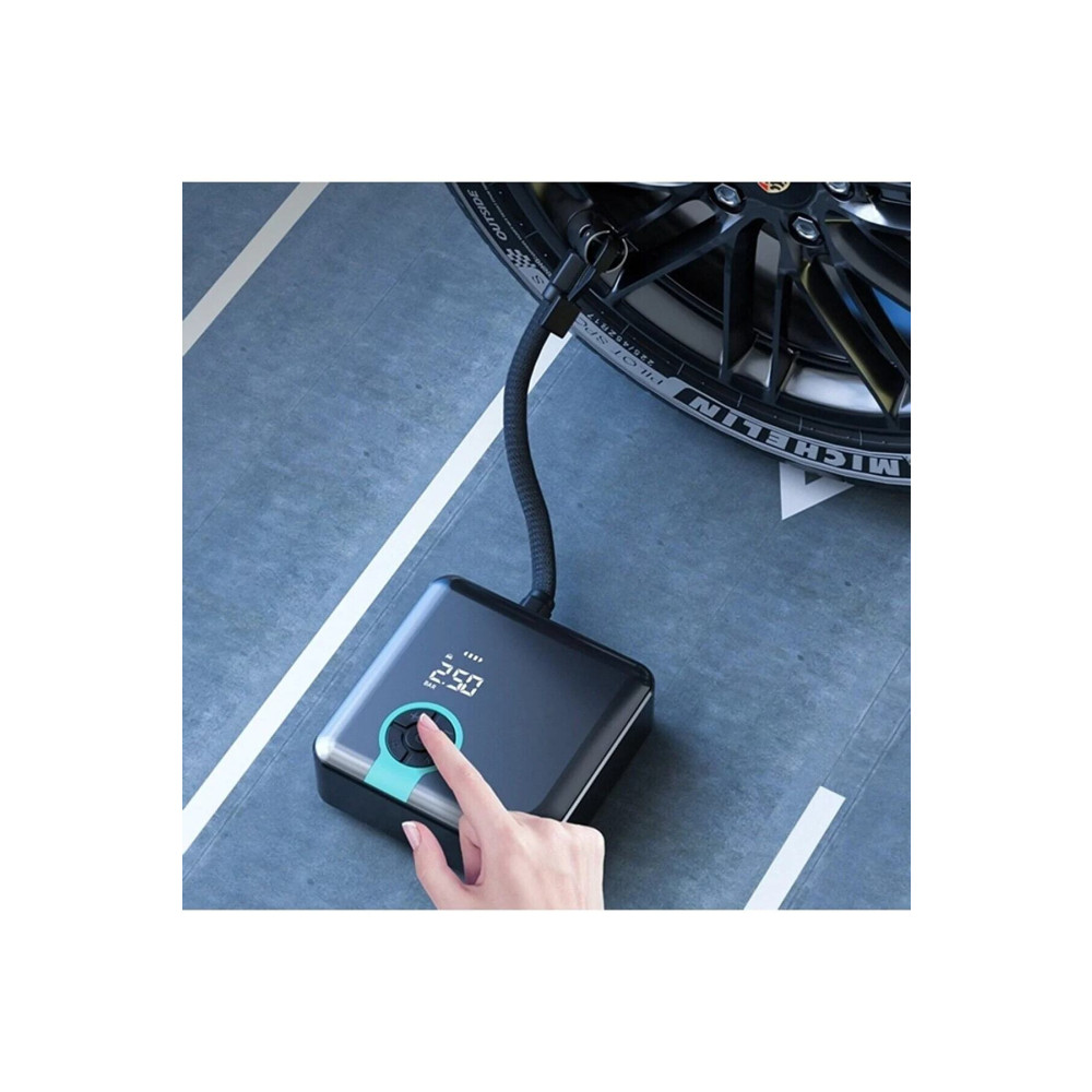 İTHALCİM Hava Pompası Taşınabilir Havakompresörü Lastik Basınç Göstergeli 4000mah Powerbank Şarjlı Araba Oto Lastik Tamir & Bakım Fiyatı